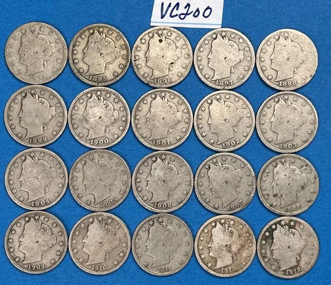 1893 Liberty Head Nickels thumbnail