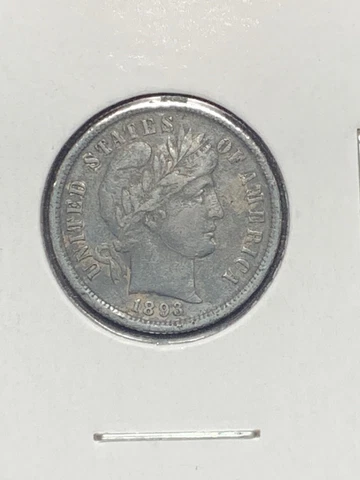 1893 O Barber Dimes thumbnail