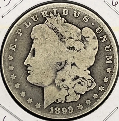 1893 O Morgan Silver Dollars thumbnail