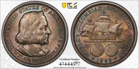 1893 US Silver Commemorative Coins thumbnail