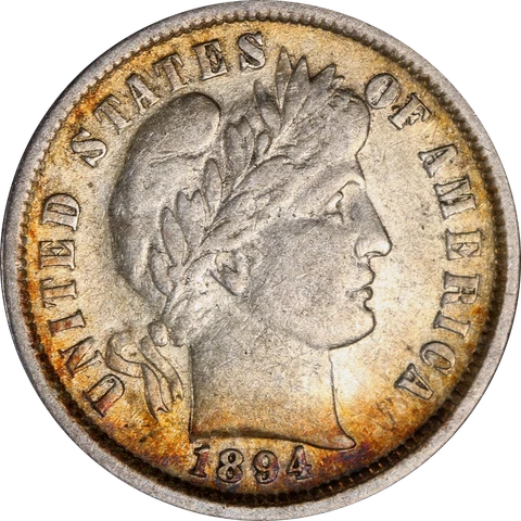 1894 P Barber Dimes thumbnail