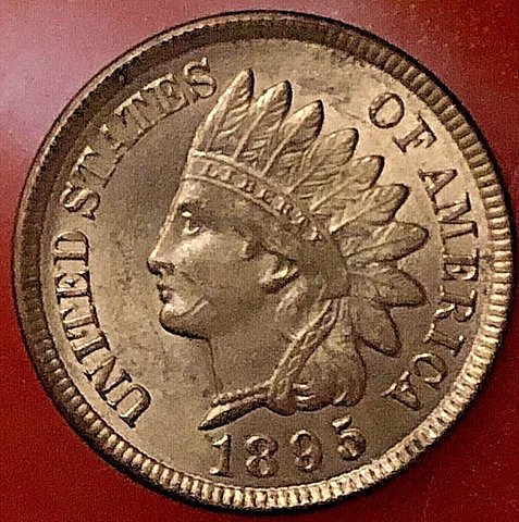 1895 Indian Head Pennies thumbnail