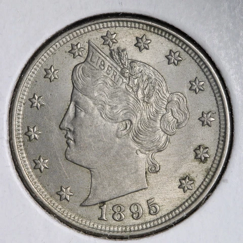 1895 Liberty Head Nickels thumbnail