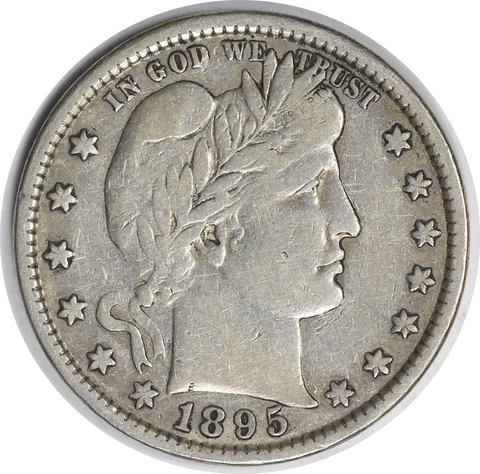 1895 O Barber Quarters thumbnail