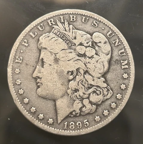 1895 O Morgan Silver Dollars thumbnail