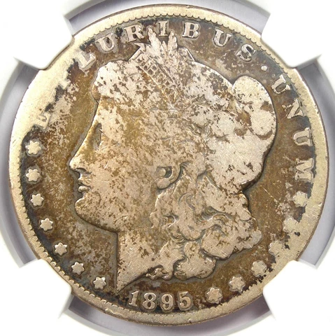 1895 S Morgan Silver Dollars thumbnail