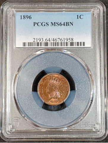 1896 Indian Head Pennies thumbnail