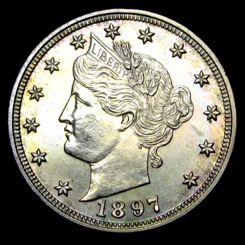 1897 Liberty Head Nickels thumbnail