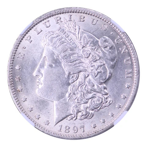 1897 O Morgan Silver Dollars thumbnail