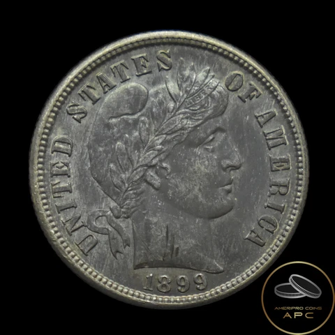 1899 O Barber Dimes thumbnail