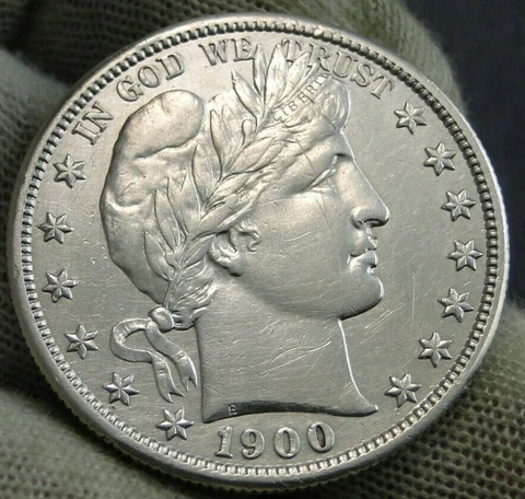 1900 Barber Half Dollars thumbnail