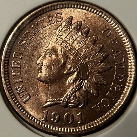 1901 Indian Head Pennies thumbnail