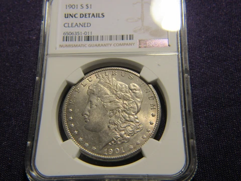 1901 Morgan Silver Dollars thumbnail
