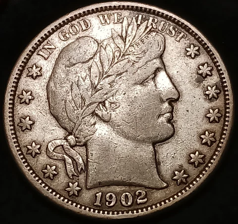 1902 Barber Half Dollars thumbnail