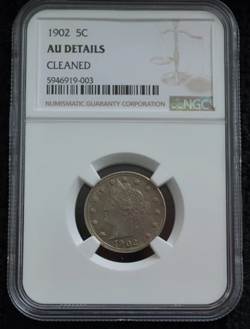 1902 Liberty Head Nickels thumbnail