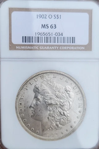 1902 Morgan Silver Dollars thumbnail