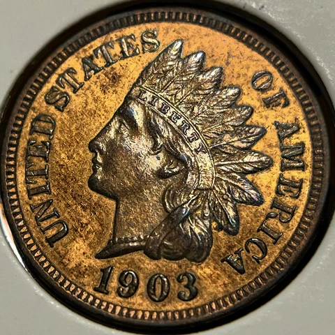 1903 Indian Head Pennies thumbnail