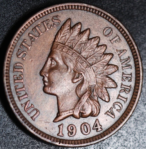1904 Indian Head Pennies thumbnail