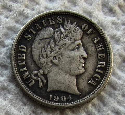 1904 P Barber Dimes thumbnail