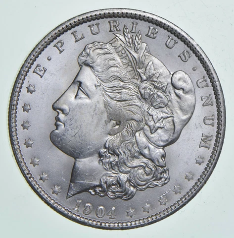 1904 P Morgan Silver Dollars thumbnail