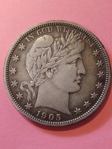 1905 Barber Half Dollars thumbnail