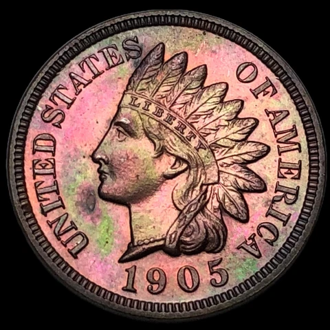 1905 Indian Head Pennies thumbnail