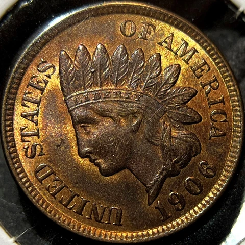 1906 Indian Head Pennies thumbnail