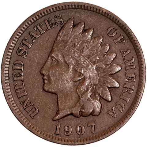 1907 Indian Head Pennies thumbnail