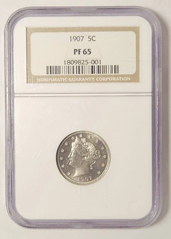 1907 Liberty Head Nickels thumbnail