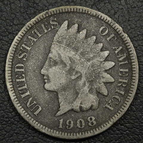 1908 Indian Head Pennies thumbnail