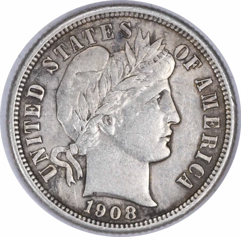 1908 P Barber Dimes thumbnail