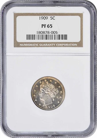 1909 Liberty Head Nickels thumbnail