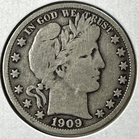 1909 O Barber Half Dollars thumbnail