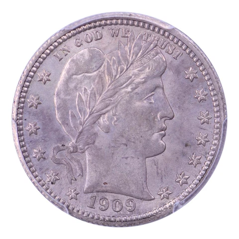 1909 P Barber Quarters thumbnail