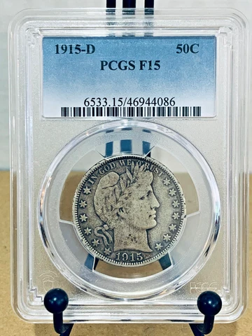 1910 S Barber Half Dollars thumbnail