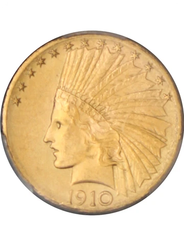 1910 US $10 Eagle Gold Coins thumbnail