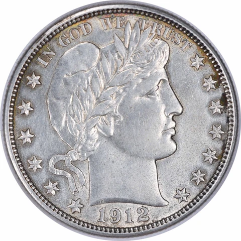 1912 Barber Half Dollars thumbnail