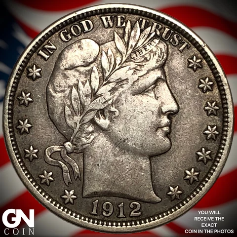 1912 O Barber Half Dollars thumbnail