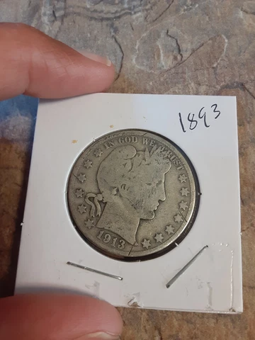 1913 Barber Half Dollars thumbnail