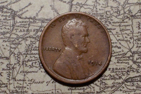 1914 Lincoln Wheat Small Cents thumbnail
