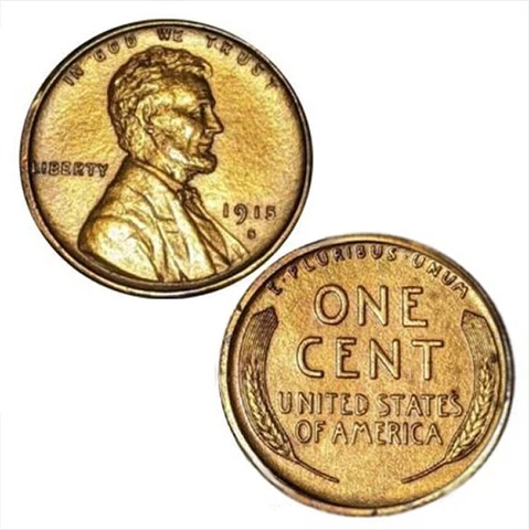 1915 Lincoln Wheat Small Cents thumbnail