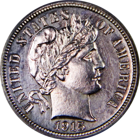 1915 P Barber Dimes thumbnail