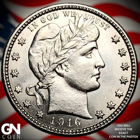 1916 D Barber Quarters thumbnail