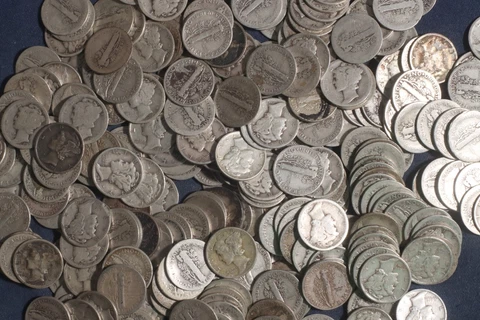 1916 D Mercury Dimes thumbnail