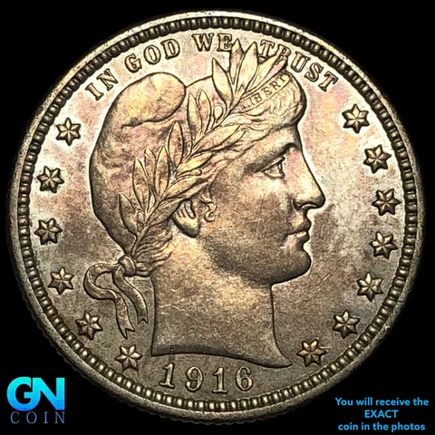 1916 P Barber Quarters thumbnail