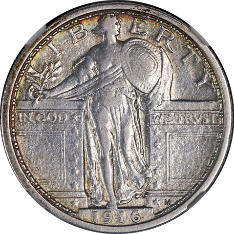1916 Standing Liberty Quarters thumbnail