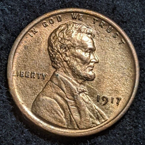 1917 Lincoln Wheat Small Cents thumbnail