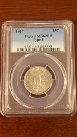 1917 Standing Liberty Quarters thumbnail