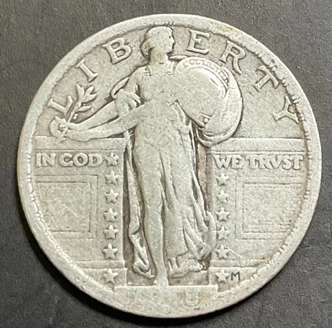 1918 Standing Liberty Quarters thumbnail