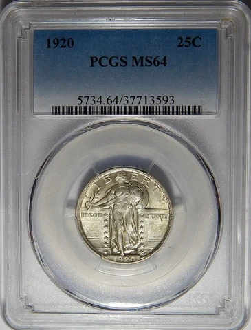 1920 Standing Liberty Quarters thumbnail